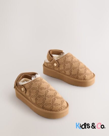 Baker by Ted Baker Girls Sling Back Mule Clog Slippers